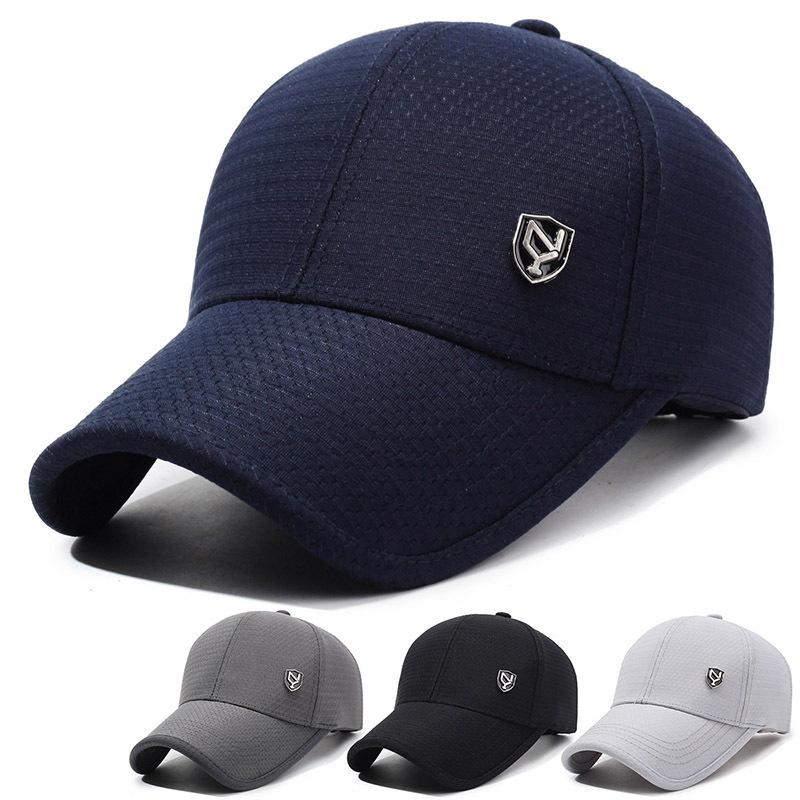 Кепка из дышащей сетки для активного отдыха на природе, кепка для рыбалки, солнцезащитный козырек, кепка для мужчин среднего возраста