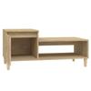 Coffee Table Sonoma Oak 100x50x45 cm Particleboard