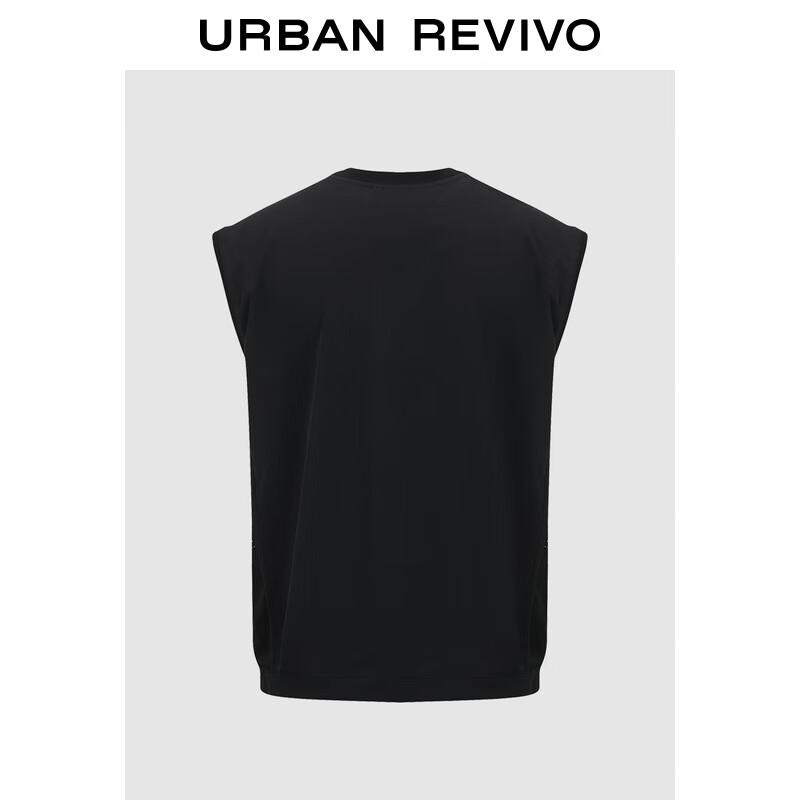 UR2025 Мужская модная безрукавка с принтом из букв