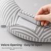 Two-In-One Design Car Seat Belt Pillow Adjustable Travel Head Rest Safety Strap Pad  Car Travel