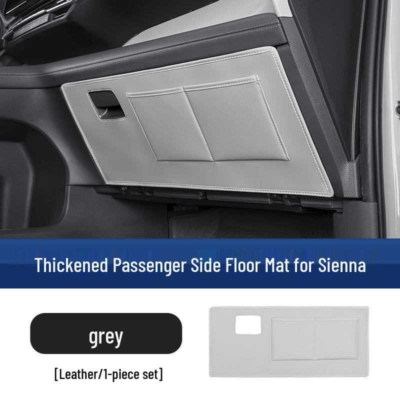 Утолщенный коврик от пинков для Toyota Sienna, Защитная накладка на перчаточный ящик Grevia, Аксессуары для сиденья пассажира Sienna