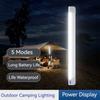 Super Bright LED Outdoor Camping Light Night Work Light Tent Light 5 Lighting Modes Magnetic Adsorption Life Waterproof