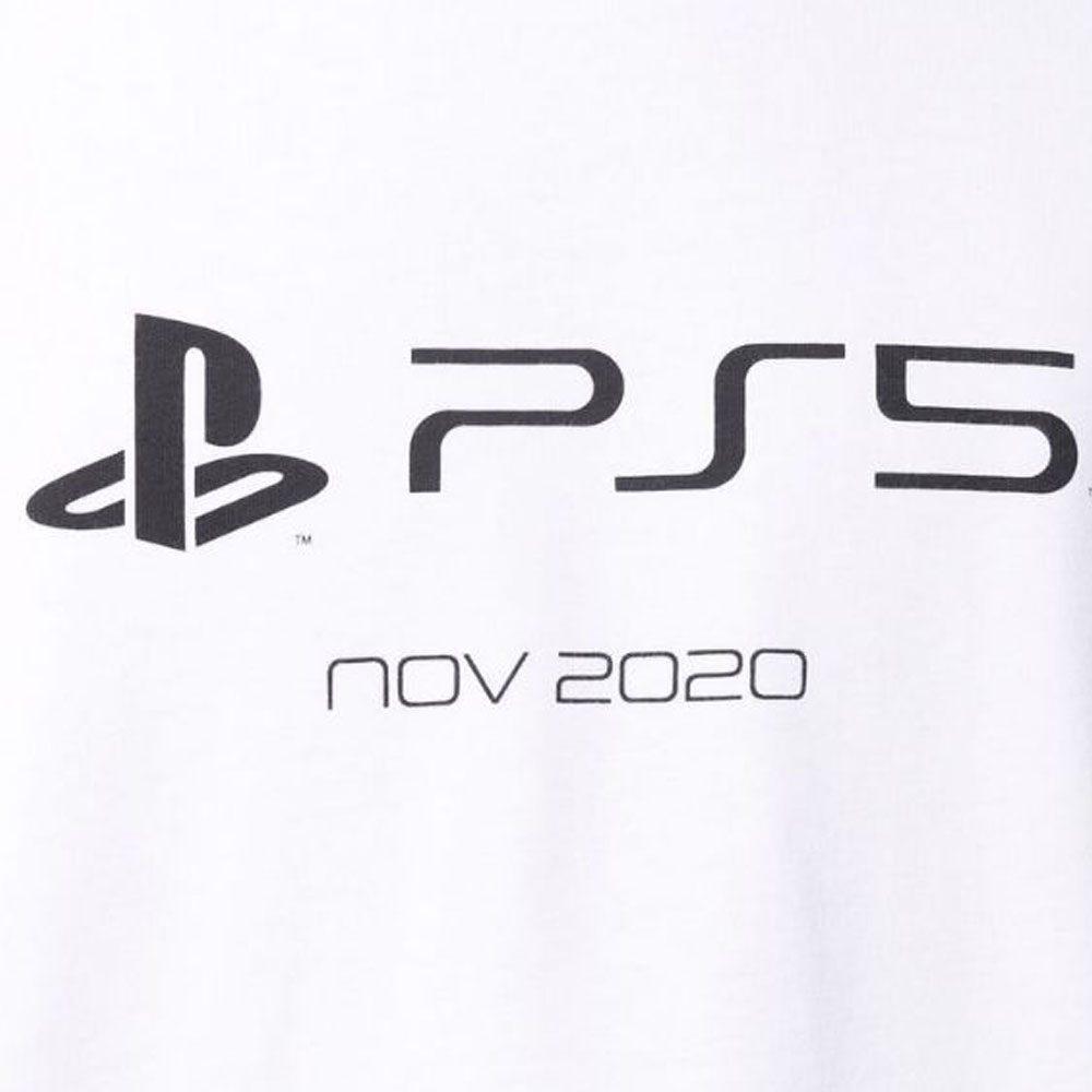Balenciaga X PlayStation FW21 Футболка Мужская Белая 651795TKVF39040