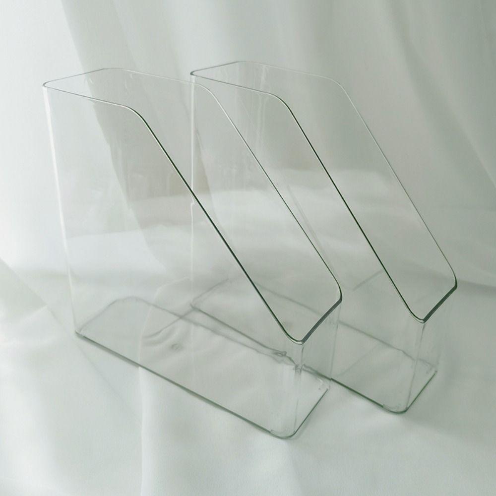 Настольная папка для ПЭТ, прозрачный лоток для бумаги, органайзер, стенд, вертикальная папка для файлов, журнал