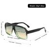 1pc European and American retro men's and women's fashionable sunglasses trend versatile summer sun shading and UV protection fr