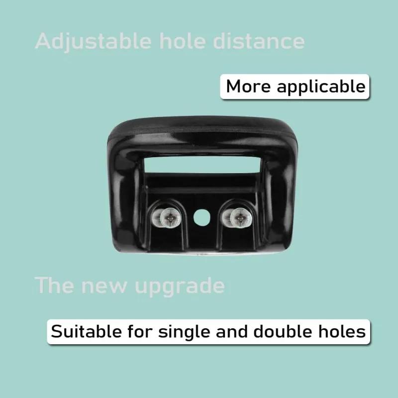 Металлическая ручка для кастрюли Ручка для скороварки Запасная металлическая ручка для кастрюли Посуда Пароварка Вок Короткая боковая ручка Подходит для черной 2 или 1 отверстие