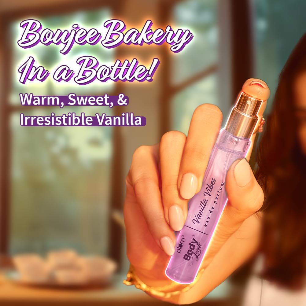 Plum BodyLovin' Vanilla Vibes Perfume | Long Lasting & Premium Warm Fragrance | Luxury Perfume For Women | 15ml