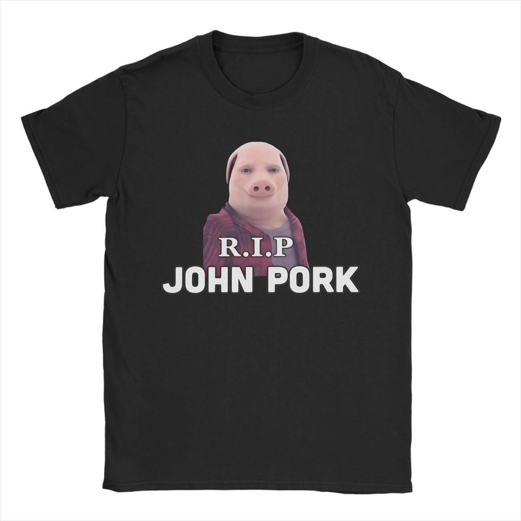 John Pork Is Calling Tshirt Unisex Unisex Amazing Pure Cotton Tees O Neck Short Sleeve T Shirt Summer Tops
