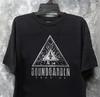 Soundgarden '92 Tour New Unisex Black Cotton T-Shirt
