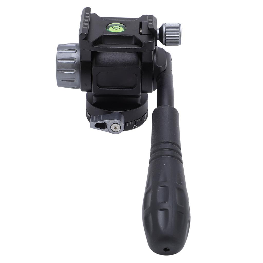 Штатив с гидравлическим демпфированием, панорамной головкой, из алюминиевого сплава, грузоподъемностью 3 кг, для панорамной съемки на 360 градусов, 38 дюймов, 14 дюймов