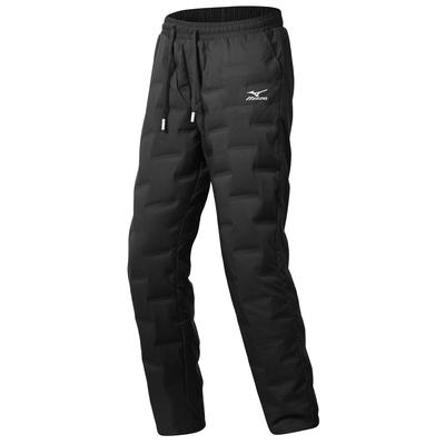 Mizuno 90% Пух белой утки Однотонные Эластичная кулиска Функциональные Ветрозащитные Для экстремального холода Теплые Утепленные Пуховые брюки Унисекс Брюки A2CF2501