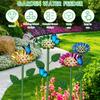 4PCS Bee Water Stations Multipurpose Easy To Use Butterfly Bath Bowl Standing Bee Feeder for Garden Yard Decor