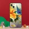 Чехол Колибри для iPhone 15 12 14 Pro Max 11 13 Mini Plus XR X XS Max Задняя крышка телефона