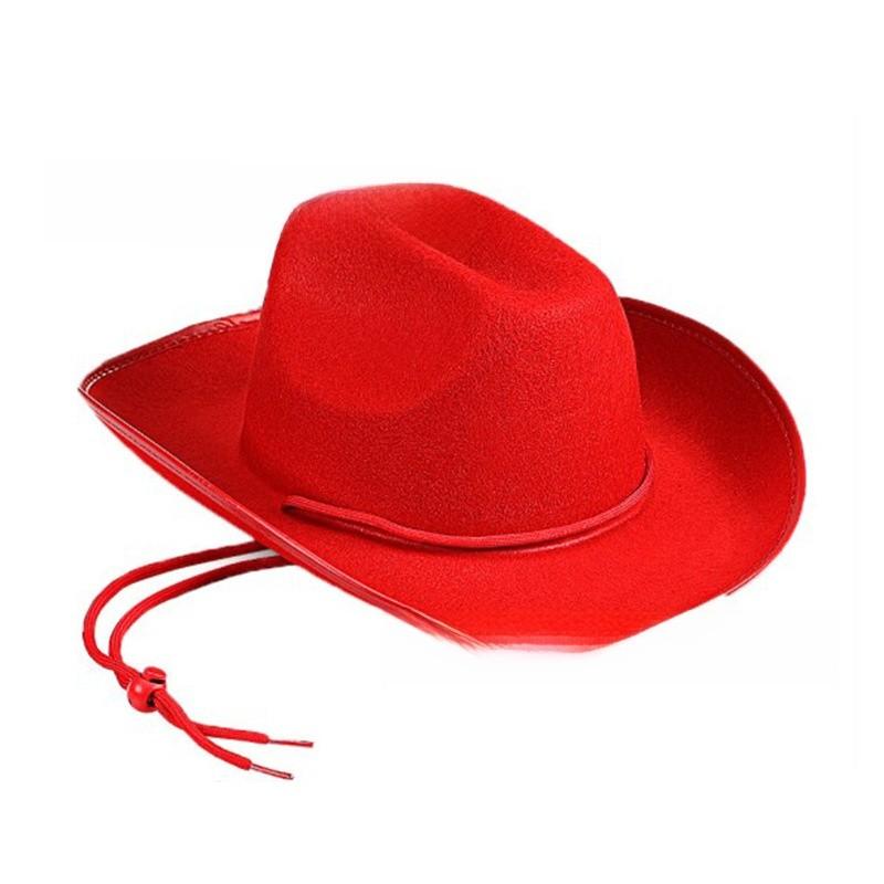 Solid Cowboy Color Hat Costume Prop Sewing Craft Party Gift Supplies Friends