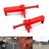 2Pcs Brick Hook Clips Brick Wall Clips for Hanging Leveling Measuring Tool Brick Liner Brick Wall Brick Mounting