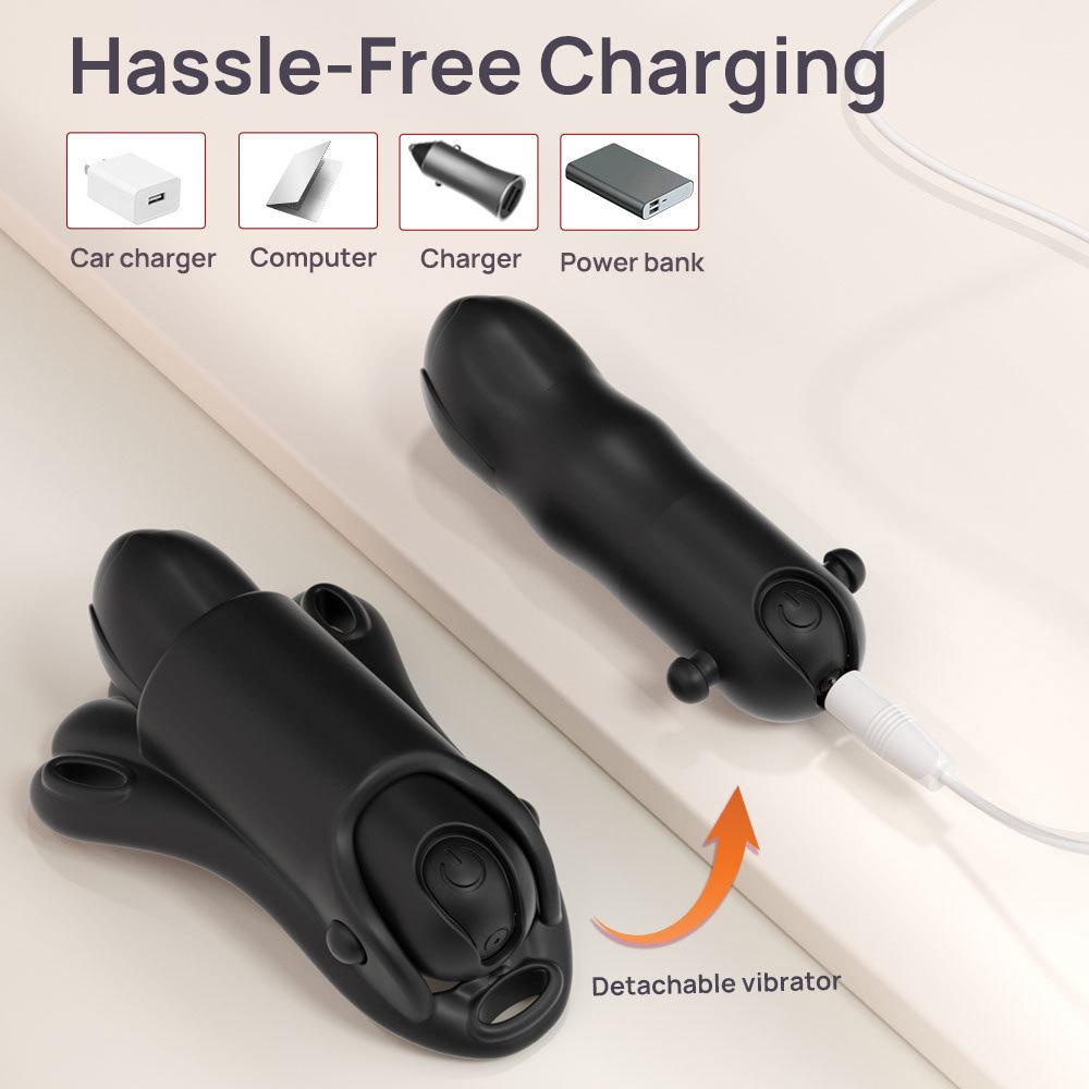 Управляемый через приложение носимый вибратор для трусиков с двойной стимуляцией клитора с 9 режимами вибрации Мини скрытый вибратор-бабочка Секс-игрушки для пар