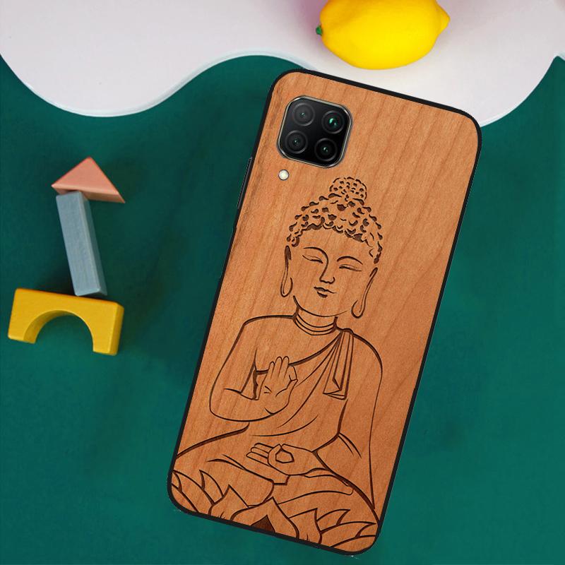 Будда Иисус Гваделупская Дерево Для Huawei Nova 11i 12s 12i 8i 7i Y73 Y70 Y90 Y60 Y72 Y61 Y91 9 10 SE P30 Pro P40 Lite Чехол