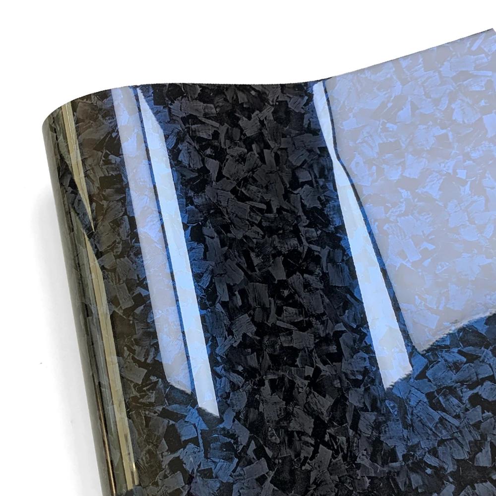 Car Glossy Forged Carbon Fiber Vinyl Film Customization Car Body Color Changing Film Stickers for Turck Car Decals Accessories