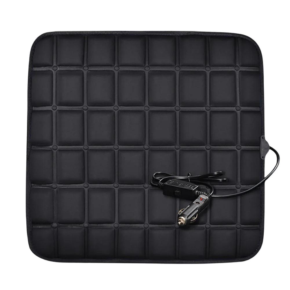 Car Heated Seat Cushion USB Power Graphene Heated Seat Pad 3 Levels Heating Seat Cushion for Park Stadium Car Travel