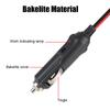 Car Splitter With 15A  Fuse Car Cigarette Lighter Extension Cord Socket Plug Auto Accessories 12V 24V Charger Cable 3.7M