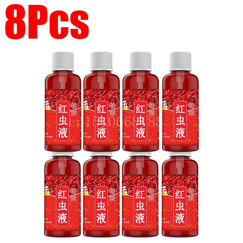 60 мл жидкая приманка для рыбы концентрированная добавка для приманки для рыбы красный червь жидкий аромат крови червя аттрактант для рыбы рыболовные принадлежности