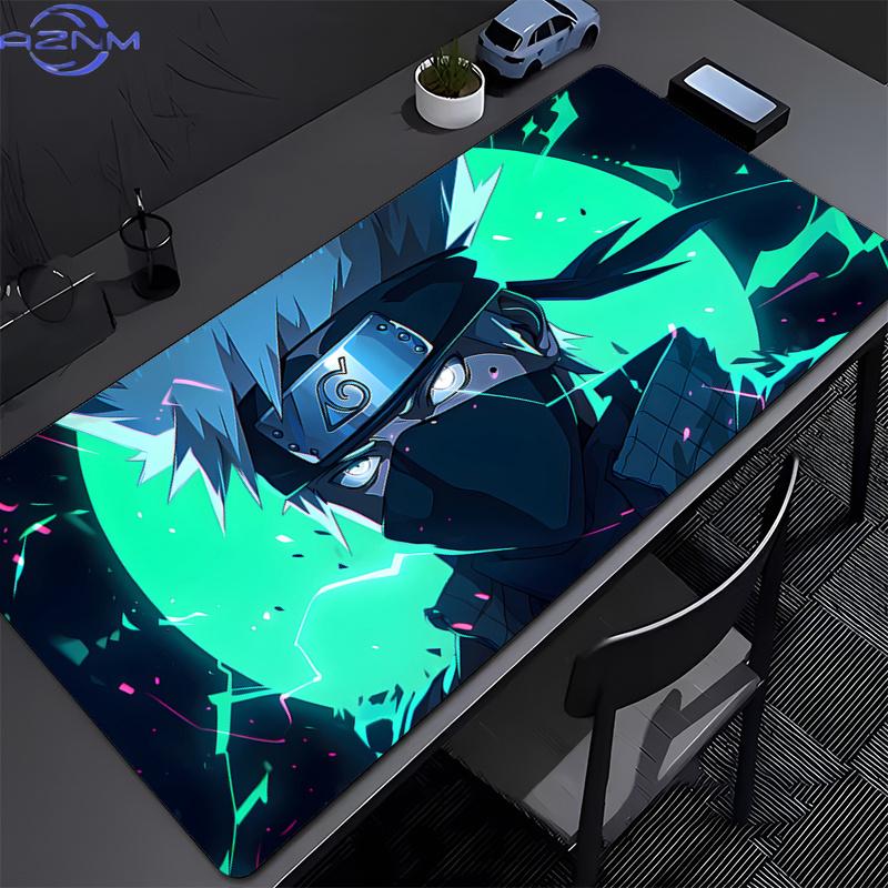 Gaming Mouse Pad NARUTO Hatake Kakashi Office Carpet Mouse Mats Gamer Rug Desk Accessories Computer Table Pads PC Anime Mousepad