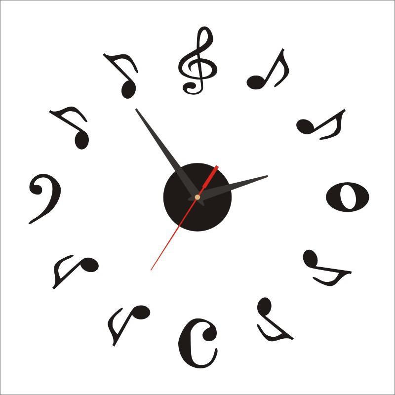 Креативные DIY Бесшумные Настенные Часы Гостиная Мода Искусство Часы без Пробивания Скандинавский Минимализм Персонализированные Наклейки на Стену Часы