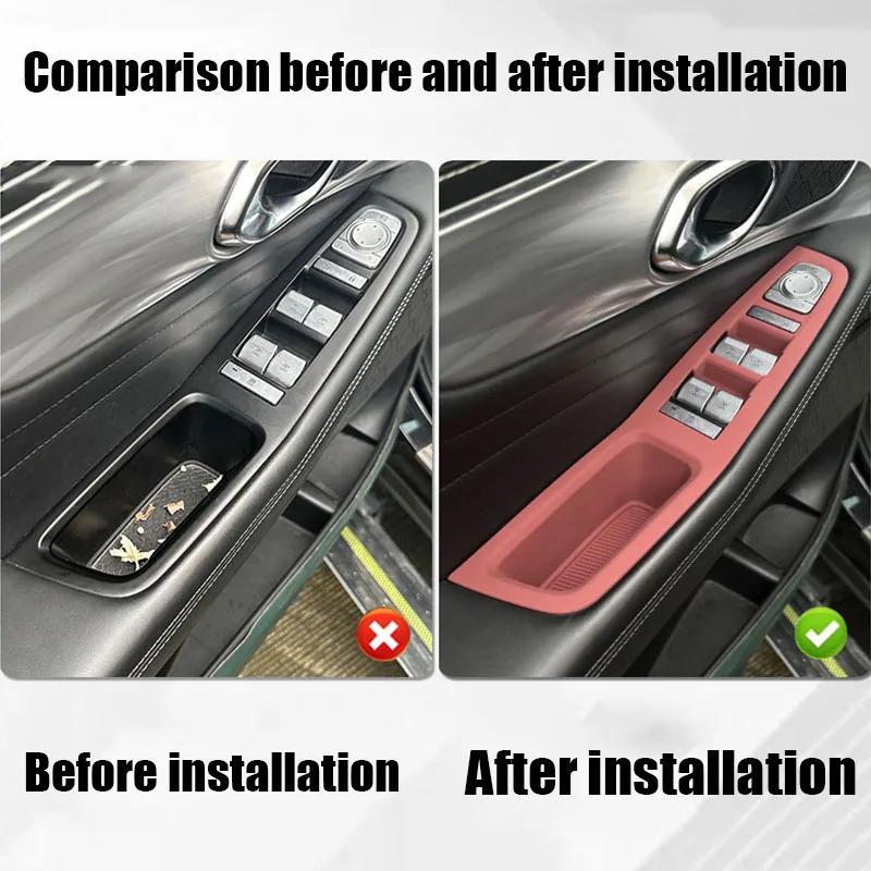 For GAC GS8 II Trumpchi GS8 2024 2025 Window lift control panel silicone protective pad interior protective component