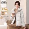 XueZhongFei Women's Hooded Short Winter Down Jacket