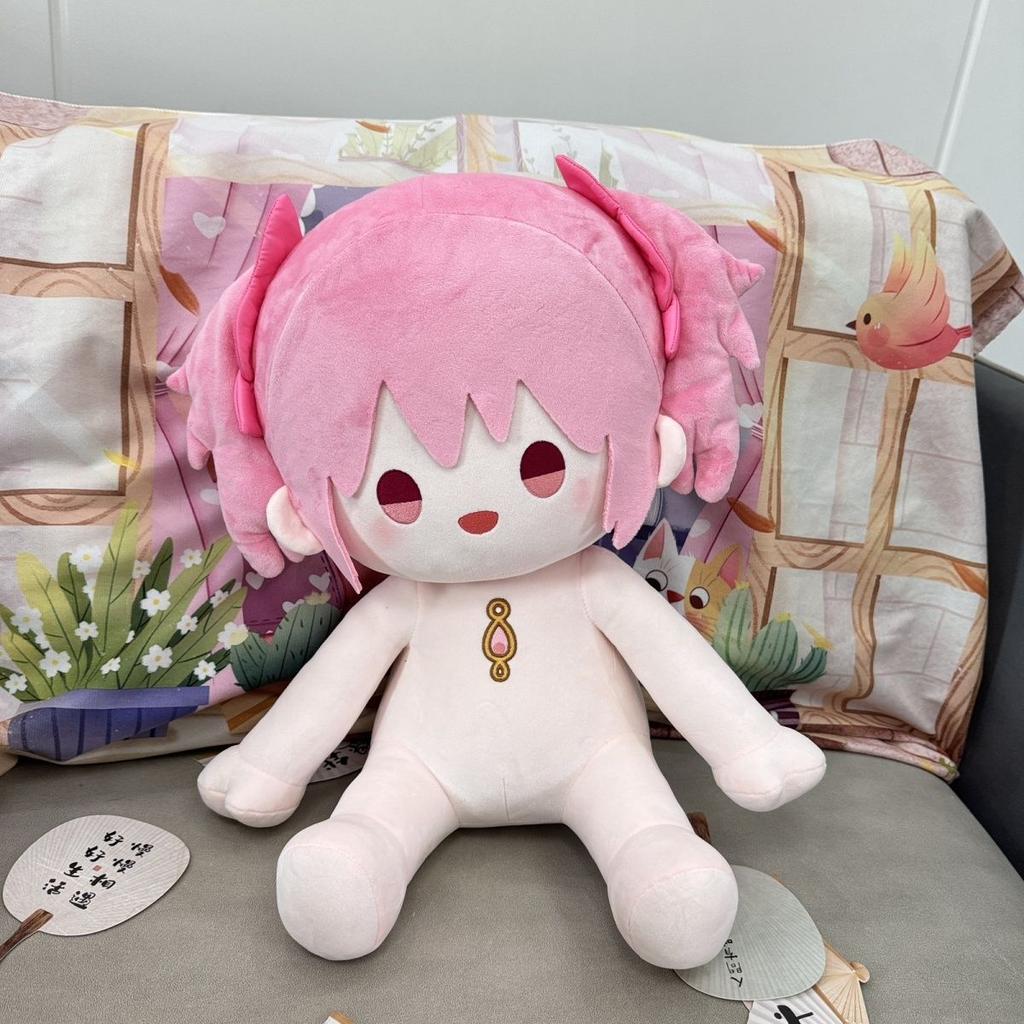 Плюшевая кукла Канамэ Мадока 40 см Косплей Puella Magi Madoka Magica Акеми Хомура Мягкая набивная игрушка Подушка для фанатов аниме
