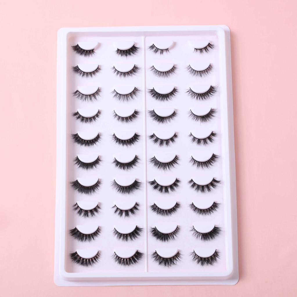 Heidi Big Pallet Eyelashes 3D Mink Eyelashes Makeup Artists Collections Salon Lashes