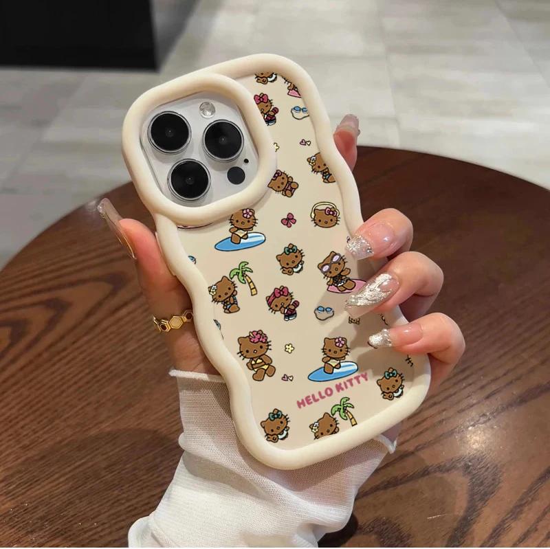 Casing For Xiaomi Redmi 14C 13C 12 13 12C 10 10C 9T A5 Note 14 12 11 13 Pro Plus 11S 10S 4G 5G Case Cover Hello Kitty Soft