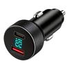 Автомобильный DC кабель питания 30В 2А 100Вт с двойным USB и цифровым дисплеем для Starlink, для Mini 3-в-1 шнура зарядки и для pd3.0