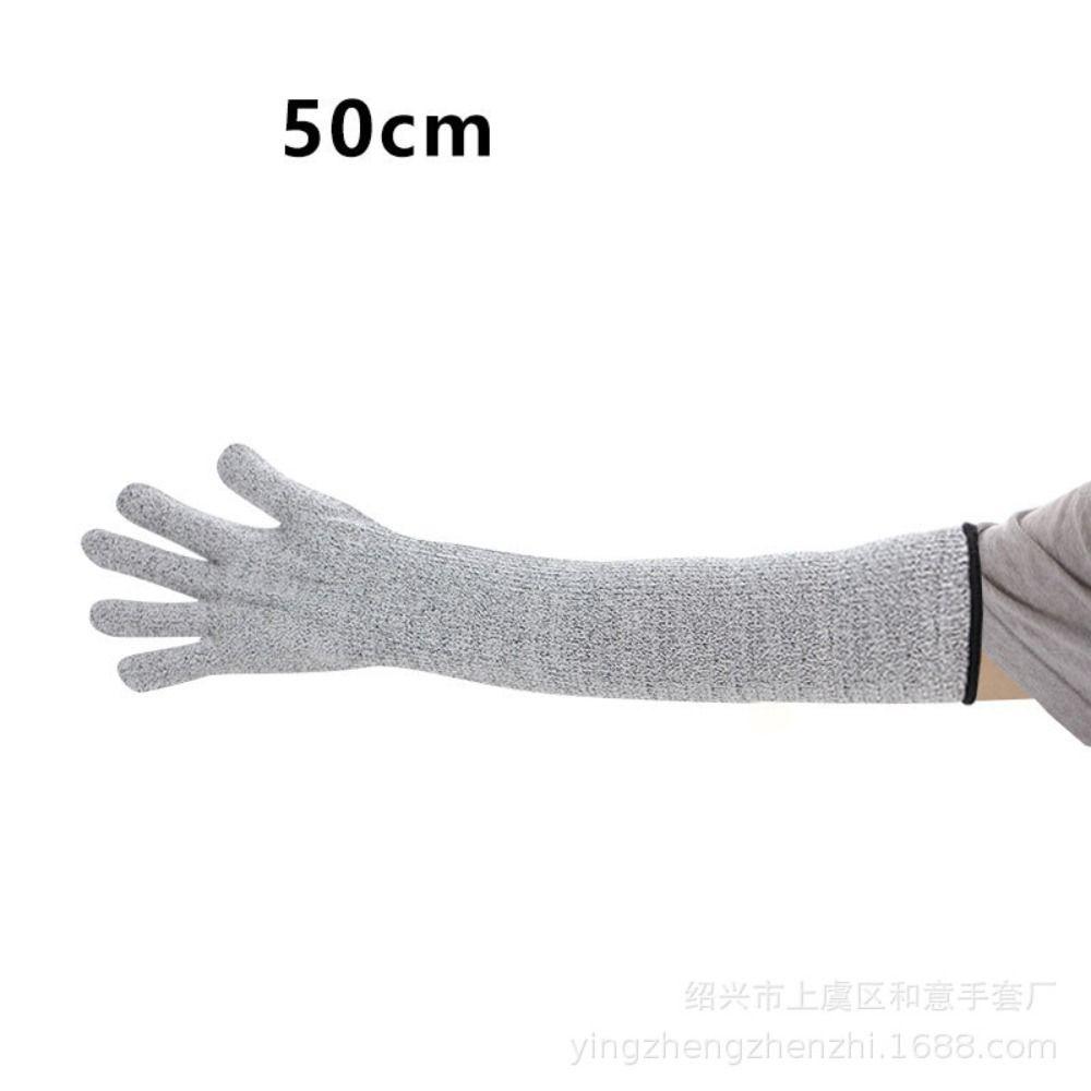 5 Anti-puncture Cut-Resistant Anti Cut Gloves HPPE Cut Resistan Skin-friendly Arm Protection Sleeve