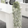Lifelike Design Fake Plant With Flower Pot Hanging Plant  Outdoor Garden