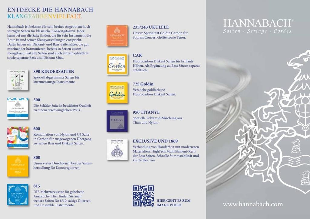 HANNABACH Silver Special E815SLT Желтый набор