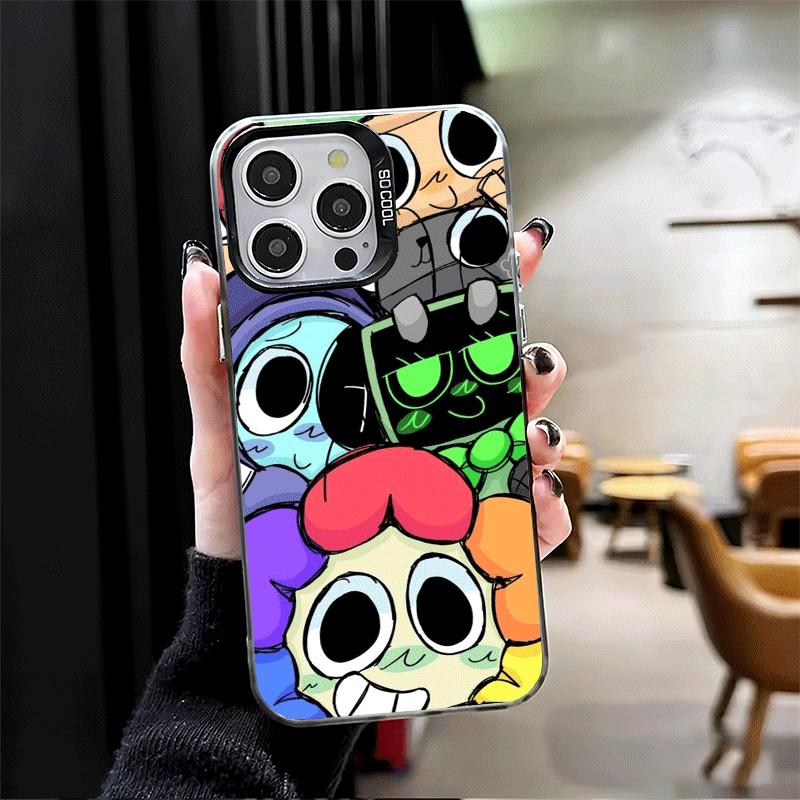 Игровой чехол D-Dandys W-World для телефона iPhone 15 16 17 Pro Max 17Air 16E 14 Plus 13 12 Mini Ударопрочный чехол Задняя крышка