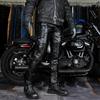 Motorcycle Riding Pants Mens PU Leather Windproof Waterproof Protective Gear