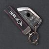 -Suede Car Styling Keychain Keyring Metal Key Chain Pendant For BMW MINI WORKS One Cooper JCW Countryman R58 R57 R56 R55 F55 F56 mkhr65