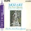 LP Record PRO ARTE PIANO QUARTET - Mozart:piano QUARTETS SFL7925 PHILIPS Japan Obi Classical Used