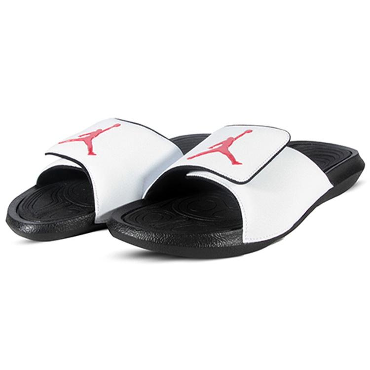 Шлепанцы Air Jordan Hydro 6 'Белый Красный' Мужские 881473-101
