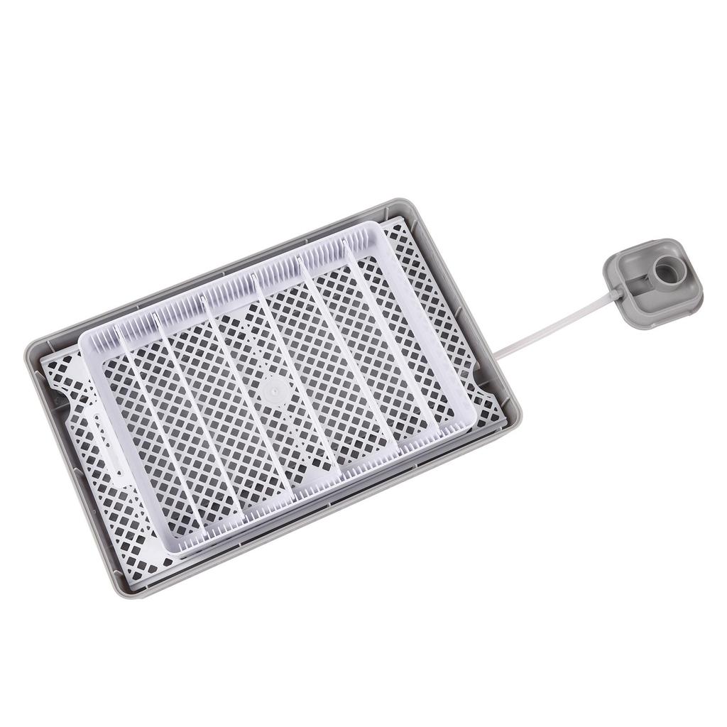 Digital Egg Incubator 20 Eggs Poultry Hatcher with Auto Egg Turning Temperature Control LED Light