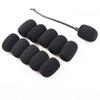 SHULLIN Microphone Sponge 10pcs 30mm Black MS-30