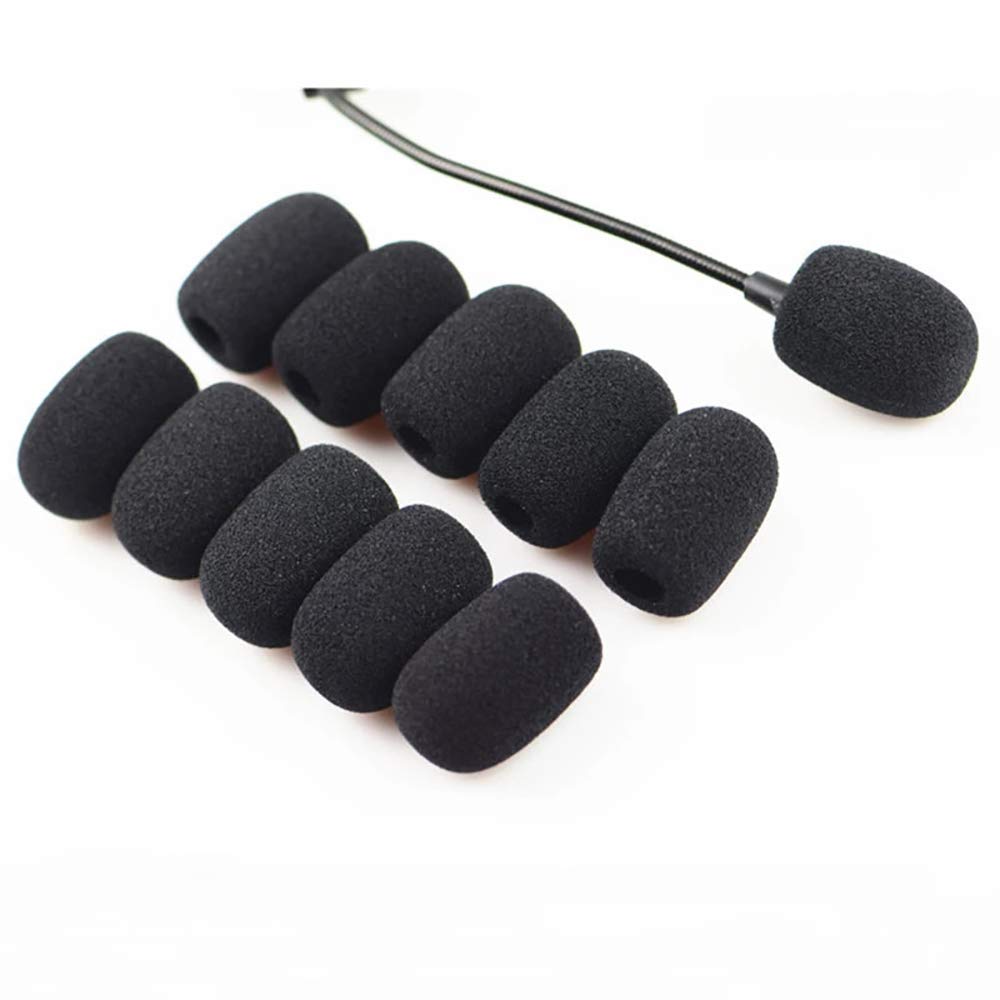 SHULLIN Microphone Sponge 10pcs 30mm Black MS-30
