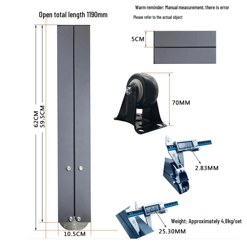 Многофункциональный складной подъемный стол с невидимой фурнитурой