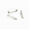 10pcs Stainless Steel Safety Pins DIY Rustproof Buckle Pin Metal Brooch Badge