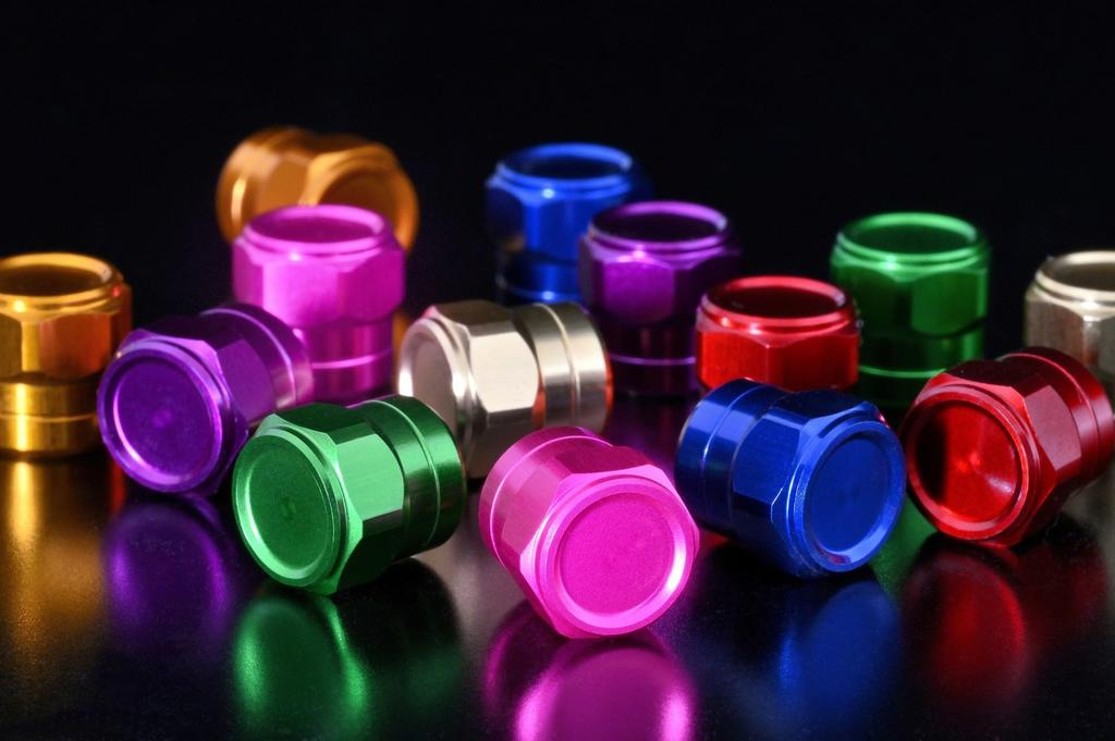 POSH FAITH Motorcycle Supplies Full Billet Крышка воздушного клапана Короткая конструкция 2 шт. Синий 001800-01