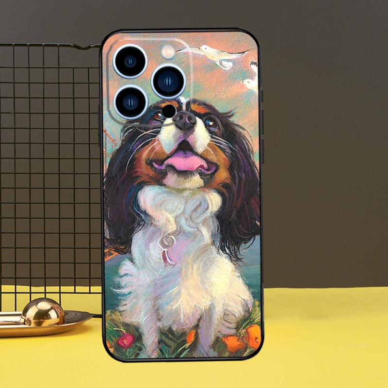 Чехол для телефона «Кавалер Кинг Чарльз спаниель» для iPhone 15 14 13 12 11 Pro Max X XR XS Max 7 8 Plus 12 13 Mini задняя крышка