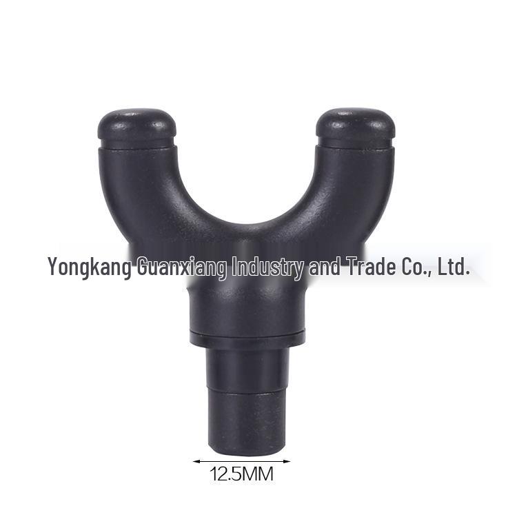 12,5 мм Насадка-миорелаксант для фасциального пистолета: Металл и АБС ПП Домашний фитнес Массажная палка Аксессуар.