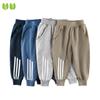 Детские брюки в корейском стиле, спортивные брюки для мальчиков, детские хлопковые брюки